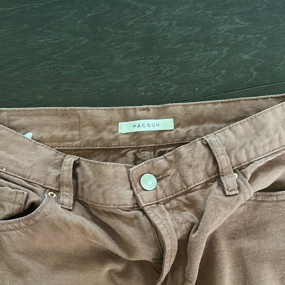 PacSun Brown High-Rise Jeans